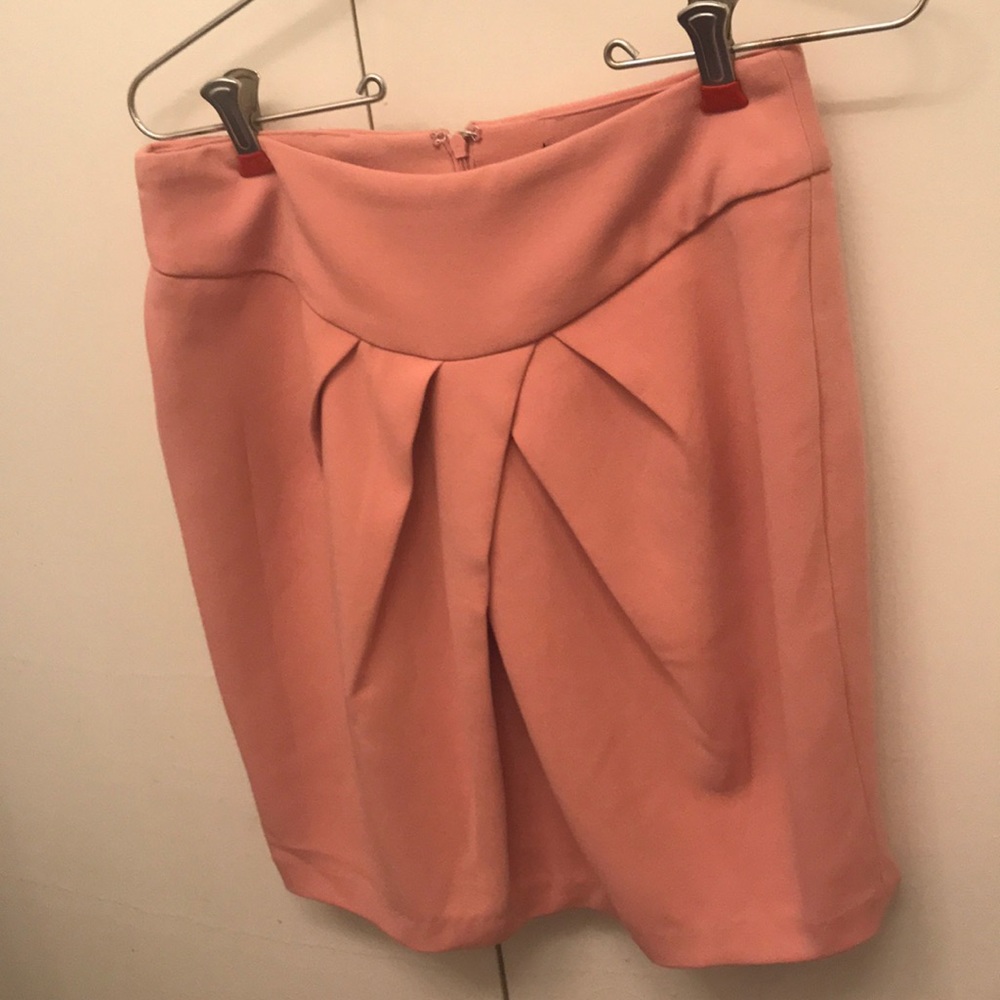 Pink skirt